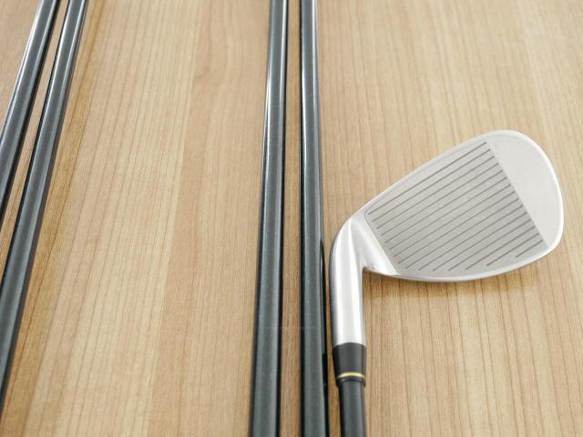 Iron set : Tsuruya : ชุดเหล็ก Tsuruya AXEL XP MM (หน้าเด้ง เบา อ่อน เหมาะกับซีเนียร์) มีเหล็ก 7-Pw,Aw (5 ชิ้น) ก้านกราไฟต์ FLex R