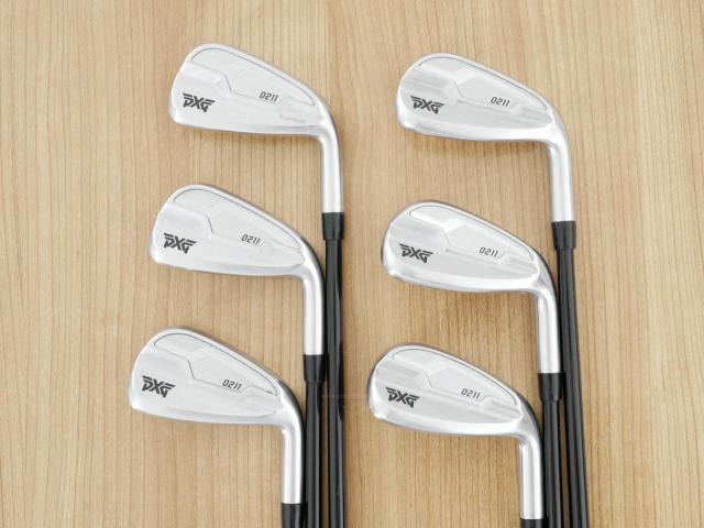 Iron set : PXG : ชุดเหล็ก PXG 0211 DUAL COR (ออกปี 2021 หน้าเด้ง ตีไกลมากๆ) มีเหล็ก 6-Pw,Aw (6 ชิ้น) ก้านกราไฟต์ Project X CYPHER SIXTY 5.5 (Flex SR)