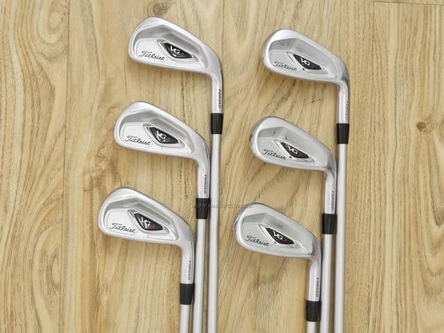 Iron set : Titleist : ชุดเหล็ก Titleist VG3 Forged (ปี 2017 Japan Spec. นุ่มแน่น) มีเหล็ก 5-Pw (6 ชิ้น) ก้านกราไฟต์ Fujikura MCI 90 Flex S