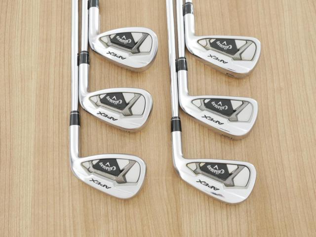 Iron set : Callaway : ชุดเหล็ก Callaway APEX Forged (รุ่นปี 2022) มีเหล็ก 5-Pw (6 ชิ้น) ก้านเหล็ก NS Pro Modus 105 Flex S