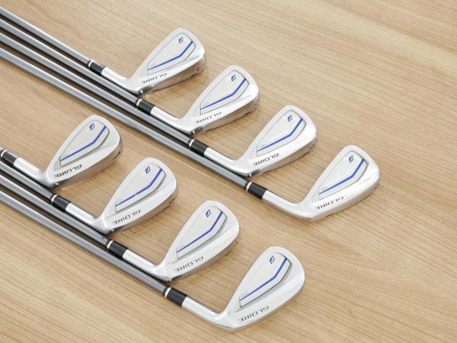 Iron set : Taylormade : ชุดเหล็ก Taylormade Gloire F2 Forged (รุ่นท๊อปสุด Japan Spec. ออกปี 2017) มีเหล็ก 4-Pw,Aw (8 ชิ้น) ก้านกราไฟต์ Flex S