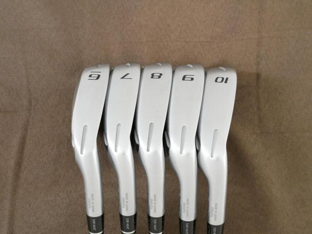 Iron set : Honma : ชุดเหล็ก Honma Bezeal 535 (ปี 2019 รุ่นนี้ใบใหญ่ที่สุดของ Honma) มีเหล็ก 6-10 (5 ชิ้น) ก้านเหล็ก NS Pro 950 Flex R