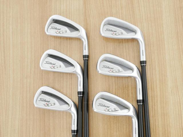 Iron set : Titleist : ชุดเหล็ก Titleist VG3 Forged (Japan Spec.) มีเหล็ก 5-Pw (6 ชิ้น) ก้านกราไฟต์ Flex S