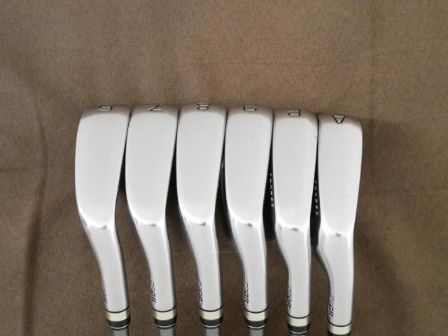 Iron set : PRGR : ชุดเหล็กกระเทย PRGR NEW Egg Forged (รุ่นปี 2020 ตีง่ายและไกลมากๆ เด้งสุดๆ COR 0.82) มีเหล็ก 6-Pw,Aw (6 ชิ้น) ก้านกราไฟต์ Flex SR (M40)