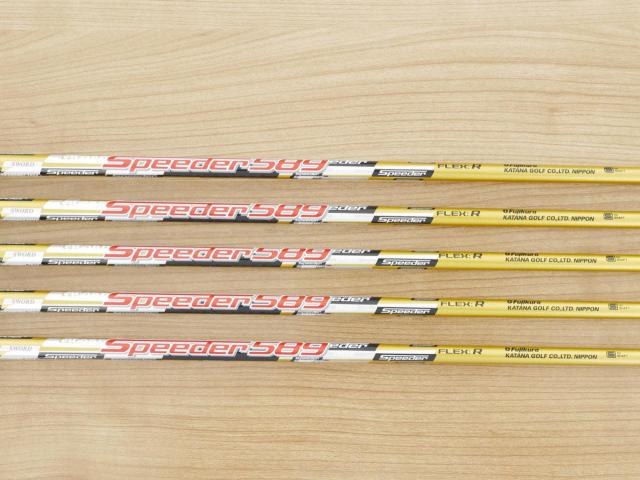 Iron set : Katana : ชุดเหล็ก Katana Sword ATC-589 (ตีง่าย ไกล) มีเหล็ก 7-Pw,Sw (5 ชิ้น) ก้าน Speeder 589 Flex R