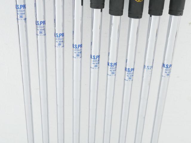 Iron set : XXIO : ชุดเหล็ก XXIO 7 (ตีง่ายมาก ไกล) มีเหล็ก 4-Pw,Aw,Sw (9 ชิ้น) ก้านเหล็ก NS Pro 920 Flex S