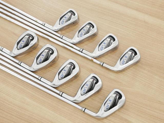 Iron set : XXIO : ชุดเหล็ก XXIO 7 (ตีง่ายมาก ไกล) มีเหล็ก 4-Pw,Aw,Sw (9 ชิ้น) ก้านเหล็ก NS Pro 920 Flex S