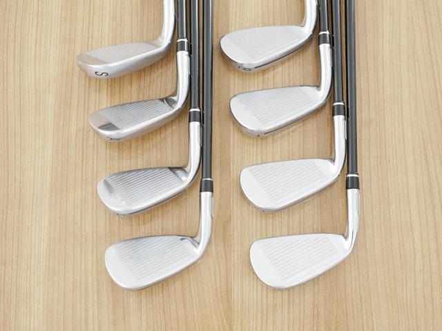 Iron set : Taylormade : ชุดเหล็ก Taylormade M GLOIRE (ปี 2020 รุ่นท๊อปสุด ไกลสุด Japan Spec) มีเหล็ก 5-Pw,Aw,Sw (8 ชิ้น) ก้าน Fujikura Speeder Evolution Flex SR
