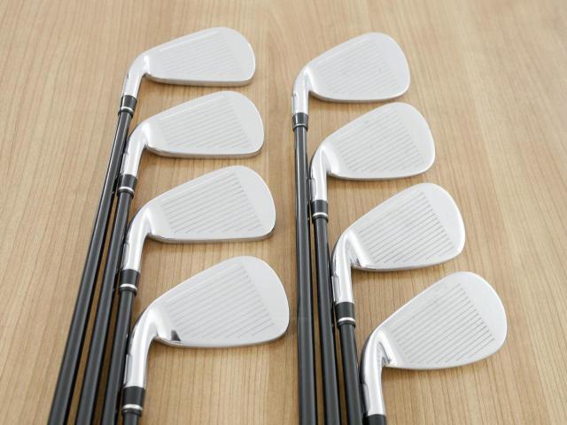 Iron set : Taylormade : ชุดเหล็ก Taylormade M GLOIRE (ปี 2020 รุ่นท๊อปสุด ไกลสุด Japan Spec) มีเหล็ก 5-Pw,Aw,Sw (8 ชิ้น) ก้าน Fujikura Speeder Evolution Flex SR