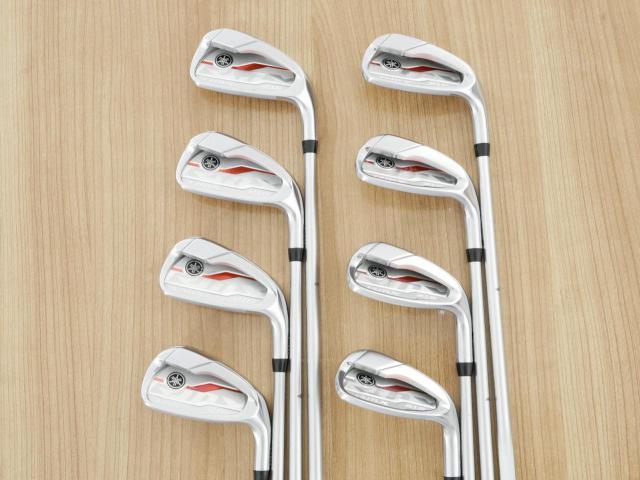 Iron set : Yamaha : ชุดเหล็ก Yamaha RMX 218 (ปี 2019 หน้าเด้ง ตีไกลมาก) มีเหล็ก 5-Pw,Aw,Sw (8 ชิ้น) ก้านกราไฟต์ Mitsubishi FUBUKI AI II 50 Flex SR