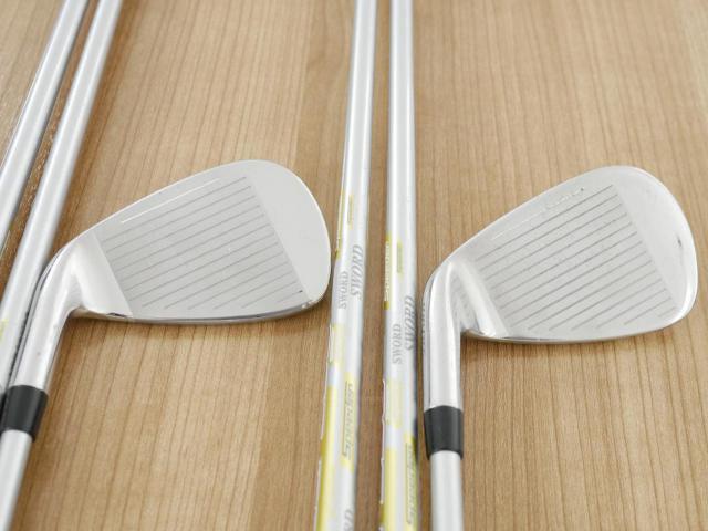 Iron set : Katana : ชุดเหล็ก Katana Sword Sniper Z (ใบใหญ่ ตีง่าย ไกล) มีเหล็ก 6-Pw,Aw (6 ชิ้น) ก้านกราไฟต์ Fujikura Speeder 556 Flex SR