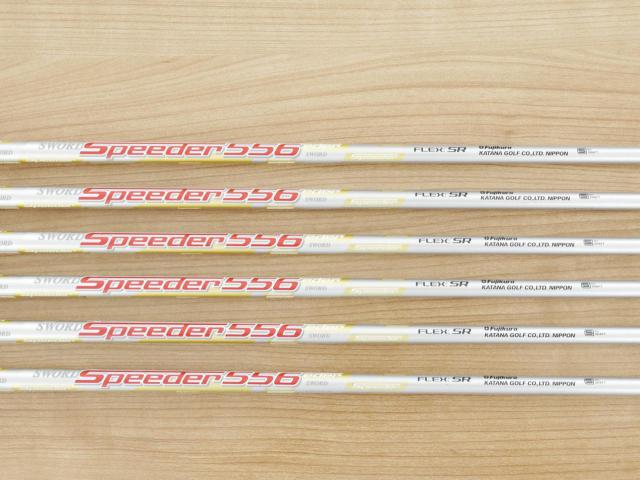 Iron set : Katana : ชุดเหล็ก Katana Sword Sniper Z (ใบใหญ่ ตีง่าย ไกล) มีเหล็ก 6-Pw,Aw (6 ชิ้น) ก้านกราไฟต์ Fujikura Speeder 556 Flex SR