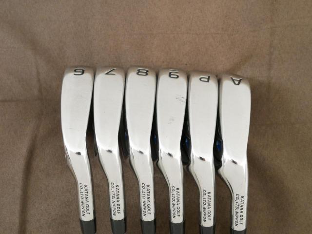 Iron set : Katana : ชุดเหล็ก Katana Sword Sniper Z (ใบใหญ่ ตีง่าย ไกล) มีเหล็ก 6-Pw,Aw (6 ชิ้น) ก้านกราไฟต์ Fujikura Speeder 556 Flex SR