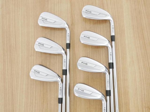 Iron set : Ping : ชุดเหล็ก Ping G700 (ปี 2019 Japan Spec. ใบใหญ่ ง่ายที่สุด ไกลที่สุดของ Ping) มีเหล็ก 6-Pw,Aw,Sw (7 ชิ้น) ก้านเหล็ก NS Pro 950 Flex R