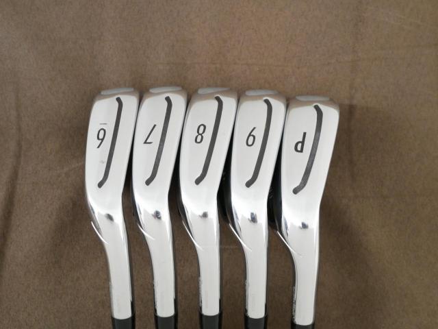 Iron set : Taylormade : ชุดเหล็ก Taylormade Gloire (รุ่นท๊อปสุด Japan Spec. ใบใหญ่ ตีง่าย ไกล) มีเหล็ก 6-Pw (5 ชิ้น) ก้านกราไฟต์ Flex R