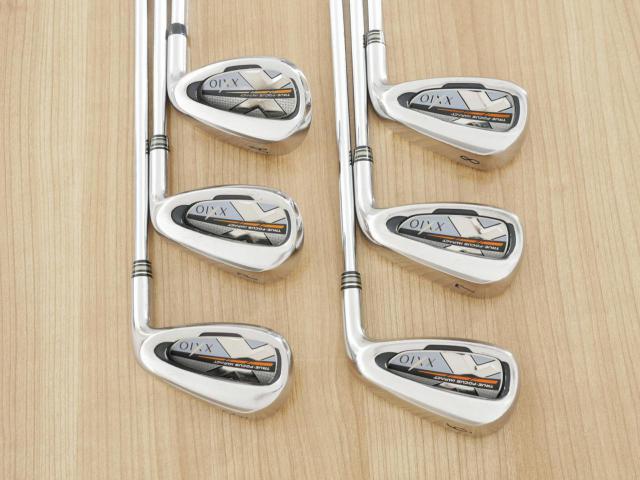 Iron set : XXIO : ชุดเหล็ก XXIO 10 (ปี 2019 ตีง่ายมากๆ ไกลมากๆ) มีเหล็ก 6-Pw,Aw (6 ชิ้น) ก้านเหล็ก NS Pro ZELOS 8 Flex R