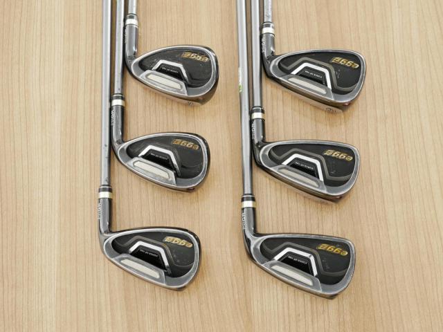 Iron set : PRGR : ชุดเหล็กกระเทย PRGR New Egg Iron (รุ่นปี 2017 ตีง่ายและไกลมาก) มีเหล็ก 7-Pw,Aw,As (6 ชิ้น) ก้านกราไฟต์ Flex R (M-37)