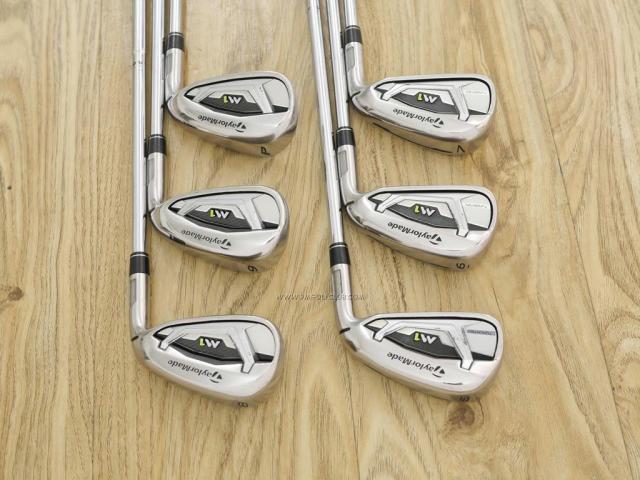 Iron set : Taylormade : ชุดเหล็ก Taylormade M1 (ออกปี 2017) มีเหล็ก 5-Pw (6 ชิ้น) ก้านเหล็ก Dynamic Gold S200