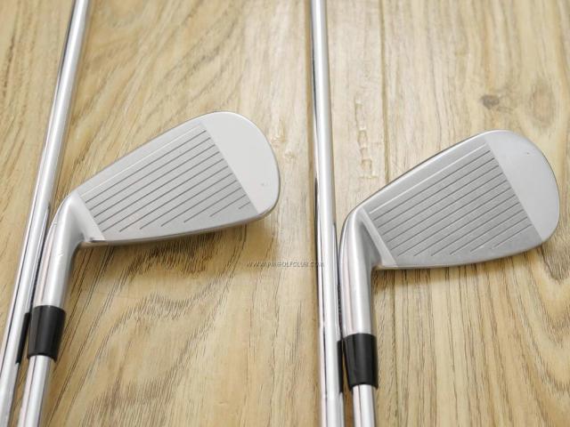 Iron set : Bridgestone : Bridgestone JGR Hybrid Forged (ตีไกลกว่าตัวอื่น 2 เบอร์) มีเหล็ก 6-P1,P2 (6 ชิ้น) ก้านเหล็ก NS Pro Zelos 8 Flex R