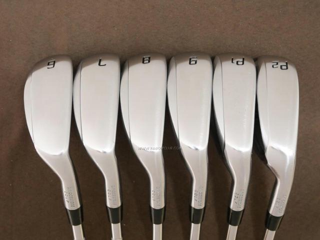 Iron set : Bridgestone : Bridgestone JGR Hybrid Forged (ตีไกลกว่าตัวอื่น 2 เบอร์) มีเหล็ก 6-P1,P2 (6 ชิ้น) ก้านเหล็ก NS Pro Zelos 8 Flex R