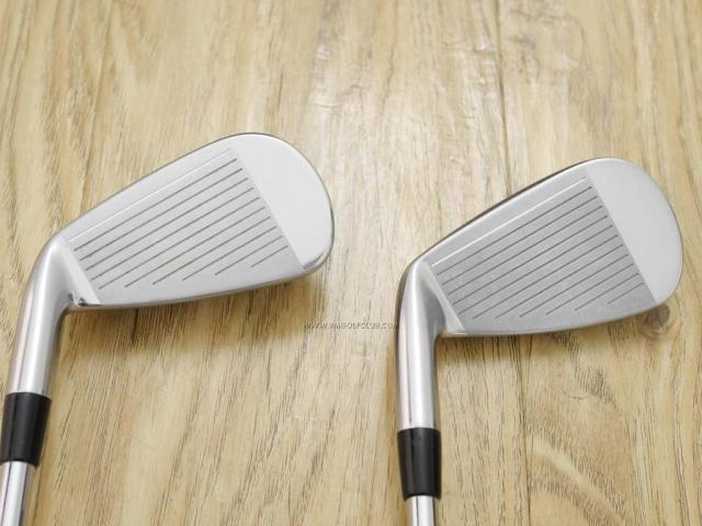 Iron set : Bridgestone : Bridgestone JGR Hybrid Forged (ตีไกลกว่าตัวอื่น 2 เบอร์) มีเหล็ก 6-P1,P2 (6 ชิ้น) ก้านเหล็ก NS Pro Zelos 8 Flex R