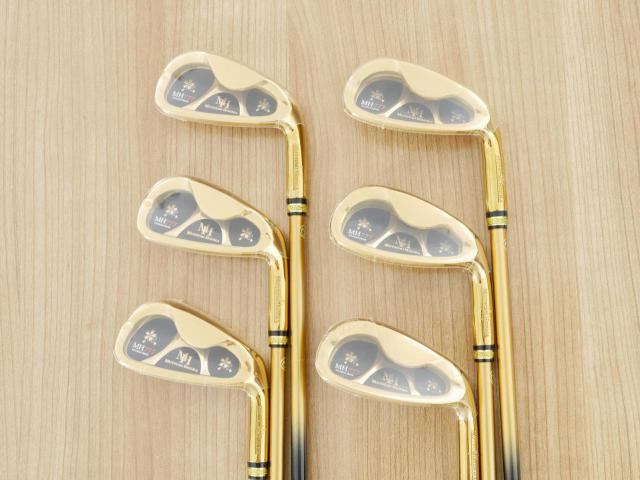 Iron set : Other Brand : **ของใหม่ ยังไม่แกะพลาสติก** ชุดเหล็ก Mutsumi Honma MH777 One Length (ใบใหญ่ ตีง่าย ไกล) มีเหล็ก 5-Pw (6 ชิ้น) ก้านกราไฟต์ Flex R