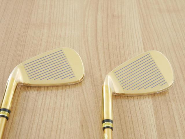 Iron set : Other Brand : **ของใหม่ ยังไม่แกะพลาสติก** ชุดเหล็ก Mutsumi Honma MH777 One Length (ใบใหญ่ ตีง่าย ไกล) มีเหล็ก 5-Pw (6 ชิ้น) ก้านกราไฟต์ Flex R
