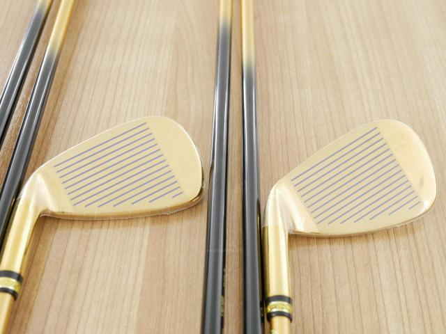 Iron set : Other Brand : **ของใหม่ ยังไม่แกะพลาสติก** ชุดเหล็ก Mutsumi Honma MH777 One Length (ใบใหญ่ ตีง่าย ไกล) มีเหล็ก 5-Pw (6 ชิ้น) ก้านกราไฟต์ Flex R