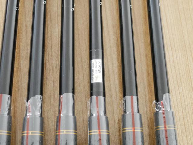 Iron set : Other Brand : **ของใหม่ ยังไม่แกะพลาสติก** ชุดเหล็ก Mutsumi Honma MH777 One Length (ใบใหญ่ ตีง่าย ไกล) มีเหล็ก 5-Pw (6 ชิ้น) ก้านกราไฟต์ Flex R