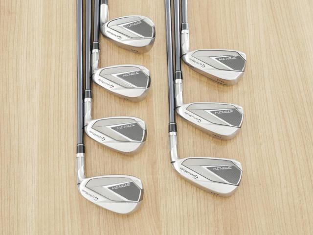 Iron set : Taylormade : ชุดเหล็ก Taylormade Stealth (ออกปี 2022 Japan Spec.) มีเหล็ก 5-Pw,Sw (7 ชิ้น) ก้านกราไฟต์ Mitsubishi Tensei TM60 Flex R