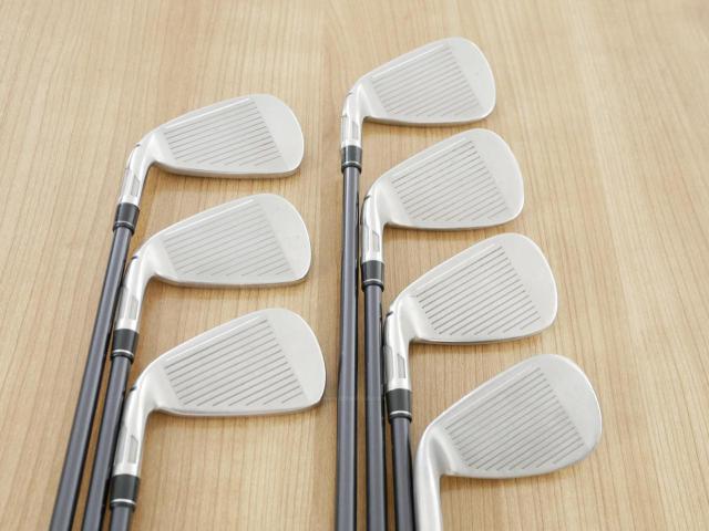 Iron set : Taylormade : ชุดเหล็ก Taylormade Stealth (ออกปี 2022 Japan Spec.) มีเหล็ก 5-Pw,Sw (7 ชิ้น) ก้านกราไฟต์ Mitsubishi Tensei TM60 Flex R