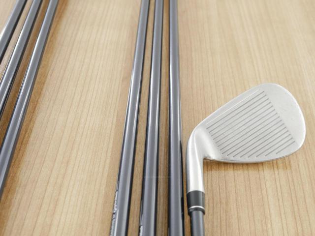 Iron set : Taylormade : ชุดเหล็ก Taylormade Stealth (ออกปี 2022 Japan Spec.) มีเหล็ก 5-Pw,Sw (7 ชิ้น) ก้านกราไฟต์ Mitsubishi Tensei TM60 Flex R