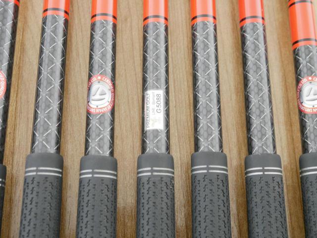 Iron set : Taylormade : ชุดเหล็ก Taylormade Stealth (ออกปี 2022 Japan Spec.) มีเหล็ก 5-Pw,Sw (7 ชิ้น) ก้านกราไฟต์ Mitsubishi Tensei TM60 Flex R