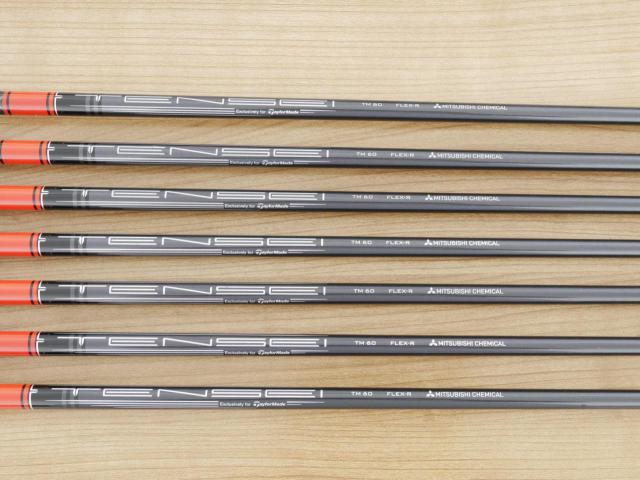 Iron set : Taylormade : ชุดเหล็ก Taylormade Stealth (ออกปี 2022 Japan Spec.) มีเหล็ก 5-Pw,Sw (7 ชิ้น) ก้านกราไฟต์ Mitsubishi Tensei TM60 Flex R