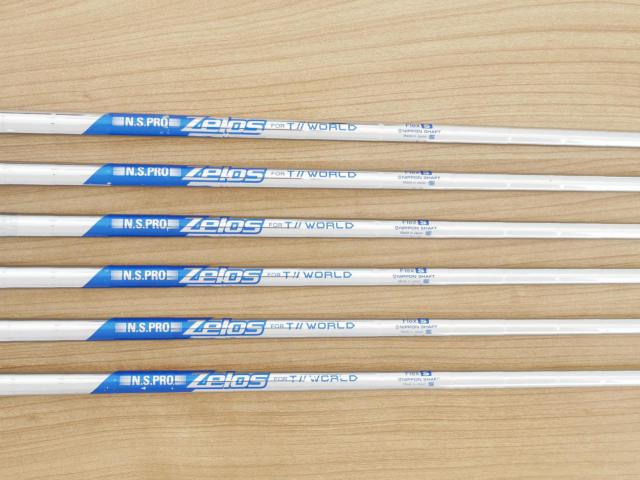 Iron set : Honma : ชุดเหล็ก Honma Tour World GS (ออกปี 2021 ใบใหญ่ ตีง่าย ไกล) มีเหล็ก 6-11 (6 ชิ้น) ก้านเหล็ก NS Pro Zelos Flex S