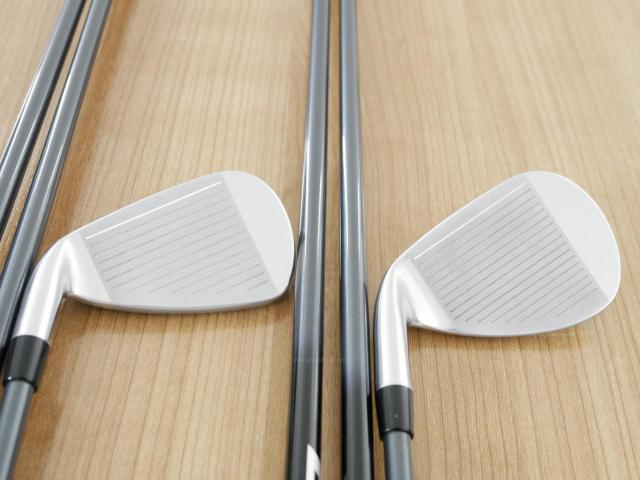 Iron set : Yamaha : ชุดเหล็ก Yamaha Inpres DriveStar Type D (รุ่นล่าสุด ออกปี 2024 ตีไกลที่สุด ไกลกว่าเหล็กทั่วไป 2 เบอร์ หน้าเด้งมากๆ) มีเหล็ก 7-Pw,Aw,As,Sw (7 ชิ้น) ก้านกราไฟต์ Fujikura Speeder NX M-425i Flex SR