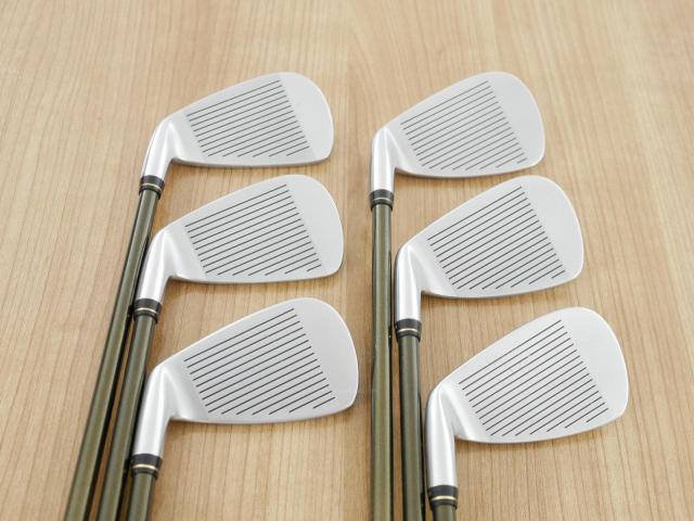 Iron set : Honma : Honma Beres MG703 (หน้าเด้ง) มีเหล็ก 6-11 (6 ชิ้น เทียบเท่า 5-Pw) ก้าน ARMRQ UD49 Flex S (2 ดาว)