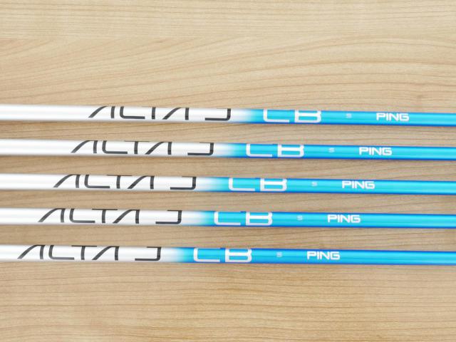 Iron set : Ping : ชุดเหล็ก Ping i240 (รุ่นล่าสุด ออกปี 2025) มีเหล็ก 6-Pw (5 ชิ้น) ก้านกราไฟต์ Ping ALTA J CB Flex S
