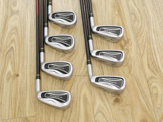Iron set : Honma : ชุดเหล็ก Honma AMAZING Spec (หน้าเด้ง โกงองศาสุดๆ ไกลที่สุด) มีเหล็ก 5-11 (7 ชิ้น ระยะเทียบเท่า 4-Pw) ก้านกราไฟต์ Flex R