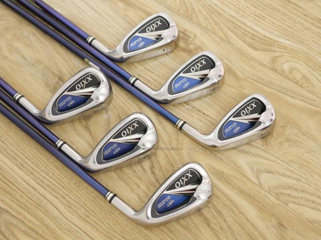 Iron set : XXIO : ชุดเหล็ก XXIO 8 (ใบใหญ่ ตีง่าย ไกล) มีเหล็ก 5-Pw (6 ชิ้น) ก้านกราไฟต์ MP-800 Flex S