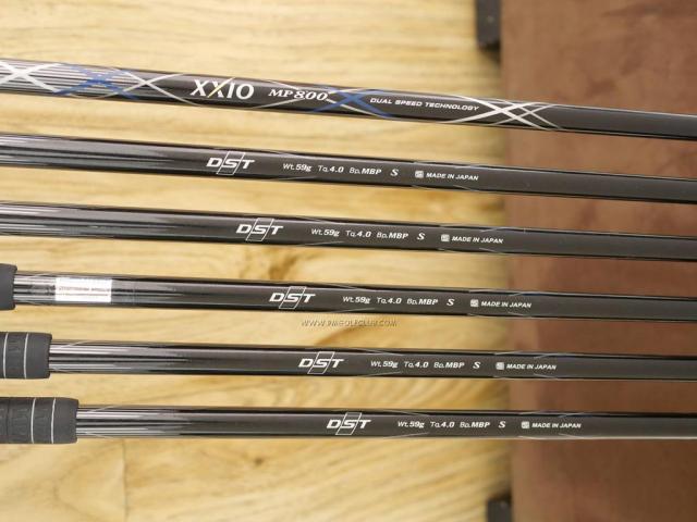 Iron set : XXIO : ชุดเหล็ก XXIO 8 (ใบใหญ่ ตีง่าย ไกล) มีเหล็ก 5-Pw (6 ชิ้น) ก้านกราไฟต์ MP-800 Flex S