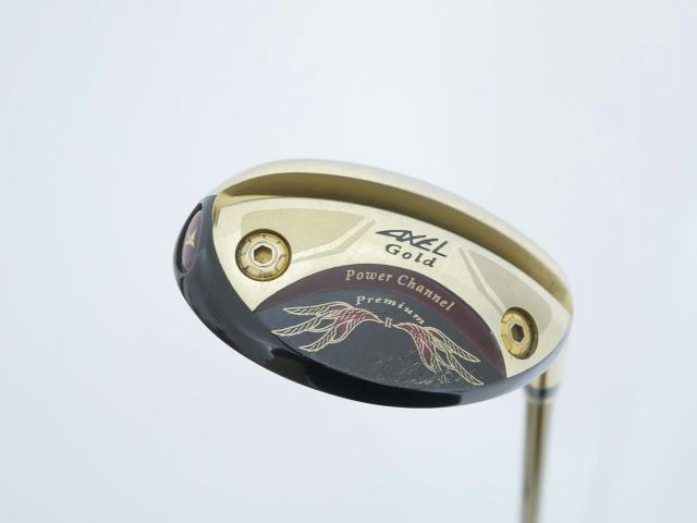 Fairway Wood : Tsuruya : ไม้กระเทย Tsuruya AXEL Gold Premium II (รุ่นท๊อปสุด หายากมาก) Loft 23 Flex R