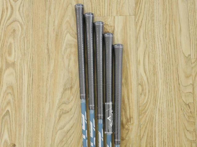 Iron set : Callaway : **ของใหม่ ยังไม่แกะพลาสติก** ชุดเหล็ก Callaway Paradym Max Fast (รุ่นล่าสุด ออกปี 2023 ตีง่ายสุด ไกลสุดของ Callaway Japan Spec.) มีเหล็ก 6-Pw (5 ชิ้น) ก้านกราไฟต์ Fujikura Speeder NX 40 Flex R
