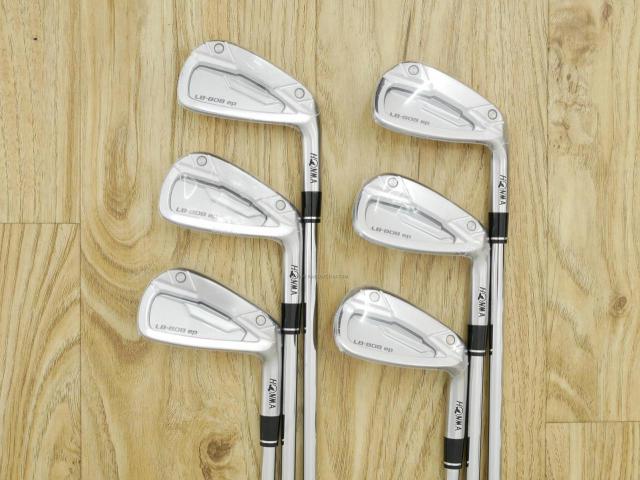 Iron set : Honma : **ของใหม่ ยังไม่แกะพลาสติก** ชุดเหล็ก Honma LB-808 EP (หน้าเด้ง) มีเหล็ก 5-10 (6 ชิ้น) ก้านเหล็ก NS Pro Zelos 7 Flex S