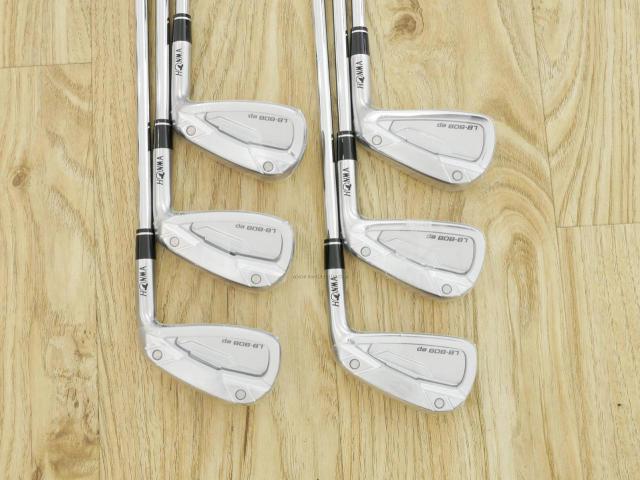 Iron set : Honma : **ของใหม่ ยังไม่แกะพลาสติก** ชุดเหล็ก Honma LB-808 EP (หน้าเด้ง) มีเหล็ก 5-10 (6 ชิ้น) ก้านเหล็ก NS Pro Zelos 7 Flex S