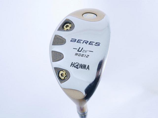 Fairway Wood : Honma : **ก้าน 4 ดาว** ไม้กระเทย Honma Beres MG612 (ซี่รี่ย์สำหรับซีเนียร) Loft 26 ก้าน ARMRQ UD49 Flex S (4 ดาว)