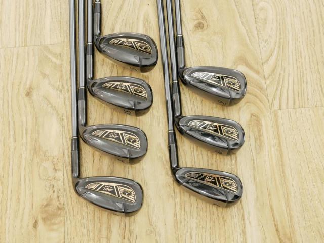 Iron set : Tsuruya : ชุดเหล็ก Tsuruya AXEL Gold Premium III (ออกปี 2019 ของใหม่ 6 หมื่นกว่าบาท หน้าเด้งสุดๆ ไกลสุดๆๆ) มีเหล็ก 7-Pw,Aw,As,Sw (7 ชิ้น) ก้านกราไฟต์ Flex R