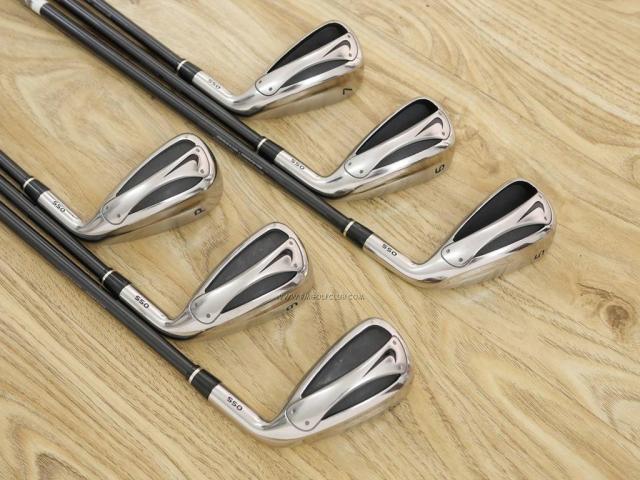 Iron set : Other Brand : ชุดเหล็ก Nike Slingshot OSS (ใบใหญ่ ตีง่าย) มีเหล็ก 5-Pw (6 ชิ้น) ก้านกราไฟต์ Flex S