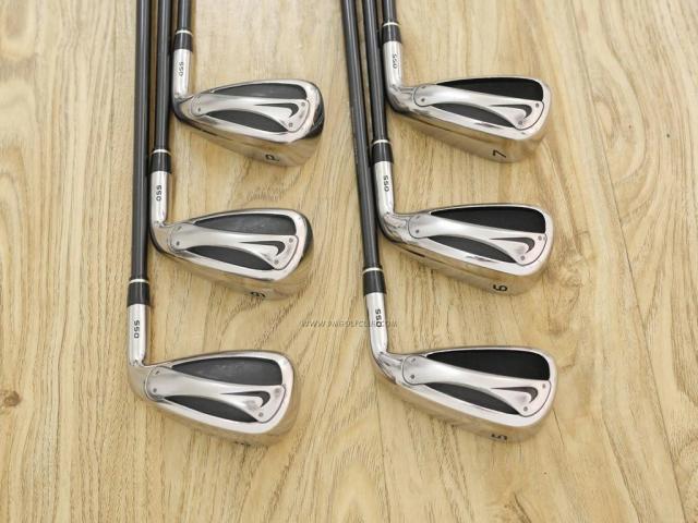 Iron set : Other Brand : ชุดเหล็ก Nike Slingshot OSS (ใบใหญ่ ตีง่าย) มีเหล็ก 5-Pw (6 ชิ้น) ก้านกราไฟต์ Flex S