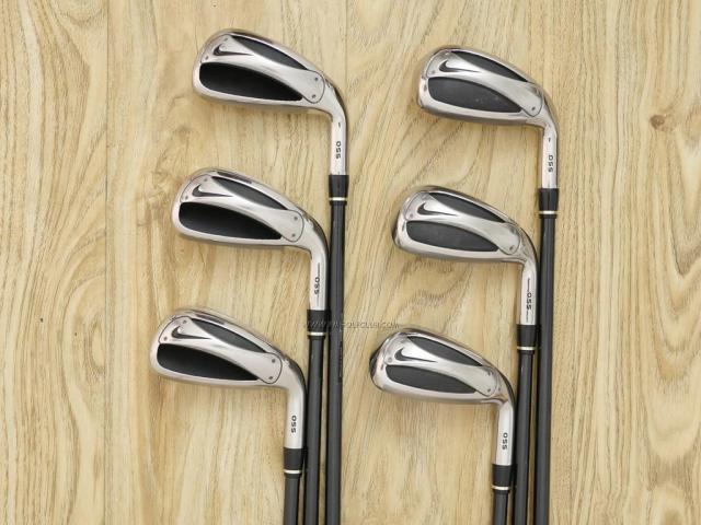 Iron set : Other Brand : ชุดเหล็ก Nike Slingshot OSS (ใบใหญ่ ตีง่าย) มีเหล็ก 5-Pw (6 ชิ้น) ก้านกราไฟต์ Flex S